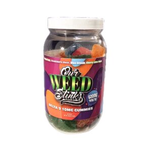 Delta 9 THC Gummies – 60 Count Variety Pack (600mg Total)